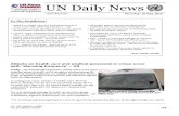 UN Daily News 26 May 2016