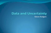 Data and Uncertainty