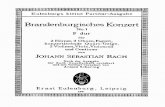 Bach Brandenburg 1 Full Score