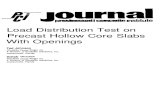 Reference #26 - JR-120 Load Distribution on Hollow Core w Op