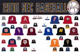 2016 SEC Baseball