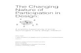 Hagen, Penny. The changing nature of participation in Design. 2011.