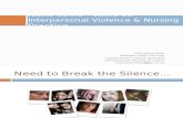 N304 Week 10 Interpersonal Violence College of Nursing (Student Copy)