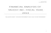 Financial Analysis of Yahoo Inc