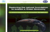 POlicy Series-Restoring the Natural Foundation to Sustain a Green Economy