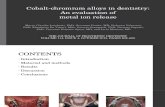 Cobalt-chromium Alloys in Dentistry2