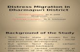 Distress Migration in Dharmapuri District
