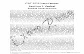 CAT Paper 2015