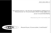 ACI 355.4M-11 - Qualification of Post-Installed Adhesive Anchors in Concrete and Commentary (Metric)