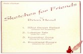 HEAD Brian - Sketches For Friends (Edited By William Kanengiser) (guitar - chitarra).pdf