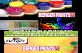 Berger Paints Sales & Distribution in Delhi