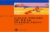 Gauge Theory of Weak Interactions - Walter Greiner