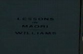 First Lessons in Maori - W.L. Williams