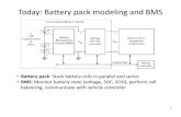 Battery pack modeling and BMS