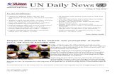 UN Daily News 06 May 2016