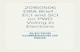 20160506 DRA Brief - ECI and SCI on PWD Voting in Elections
