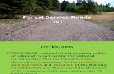 Forest Service Roads 101