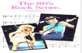 The 80's Rock Score