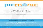 Picmonic Step 1 Study Guide 2016