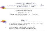Management- leadership et responsabilit�