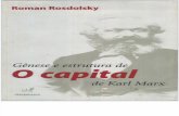 Gênese e Estrutura Do Capital de Karl Marx