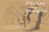 Prints and People a Social History of Printed Pictures