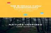 100 Brilliant Color Combinations