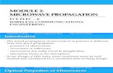 Wireless module - Microwave Propagation