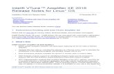 Release Notes Amplifier Linux