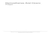 Demosthenes and Cicero Philippics