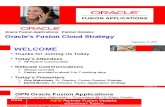 Oracle Fusion Cloud Strategy