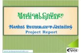 Medical College with Hospital - Market Survey cum Detailed Techno Economic Feasibility Project Report