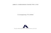 ABLE Construction Pte Ltd - Company Profile