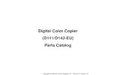 manual partes ricoh colorMPC3502  Parts Catalog