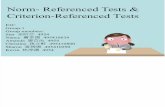 8. Norm- Referenced Tests & Criterion-Referenced Tests.ppt