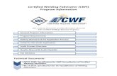 CWF Initial Application