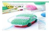 Toy Car - Crochet