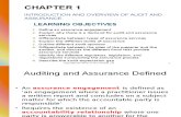Chapter 1 - Introduction and Overview of Audit and Assurance