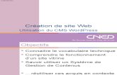 Creation de Site Web Utilisation Du Cms Wordpress