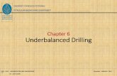 Chapter 6 Underbalanced Drilling