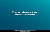 Examine - Stack Guide Bone Health