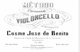 Método Elemental De Violoncello