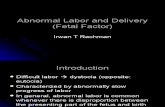 Abnormal Labor and Delivery