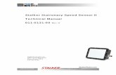 Stalker Stationary Speed Sensor II Technical Manual
