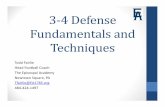 34 Defense Fundamentals and Techniques
