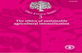FAO, 2004. Ethics Agricultural Intensification