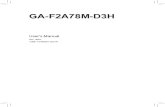 Mb Manual Ga-f2a78m-d3h v.3.0 e