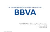 Transformacion Digital y Cultural de Bbva_Silvia Dvorak