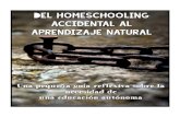 De Home Schooler Accidental al aprendizaje natural