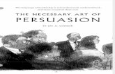 -Necessary Art of Persuasion
